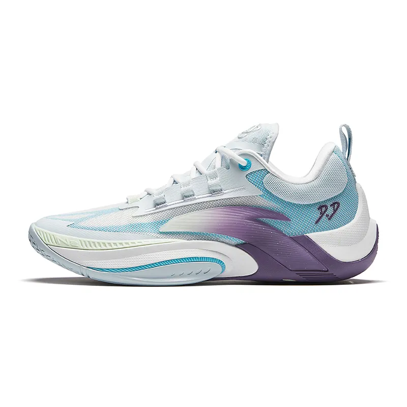 Anta Zap 1 MOP Nitrogen Technology Cushioning, Wear Resistant Low top Basketball Shoes Men's Illusion Blue