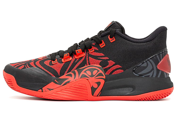 XTEP Lin Generation Synthetic Leather Cushioning, Wear Resistant Low top Basketball Shoes Men’s
