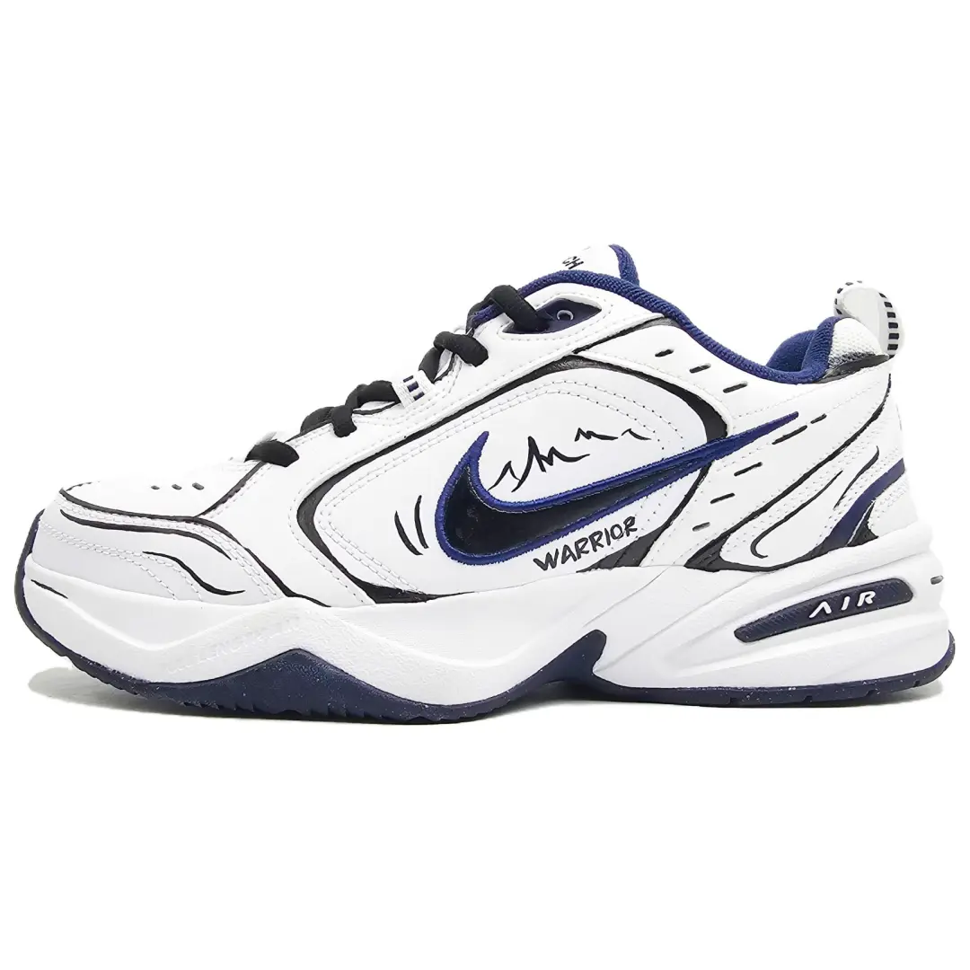 Nike Air Monarch 4 Slip Resistant, Abrasion Resistant, Support, Height Increasing Low top Chunky Sneakers Unisex