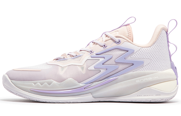 361° Big3 3.0 Basketball Shoes Women's Low Top Pink Purple
