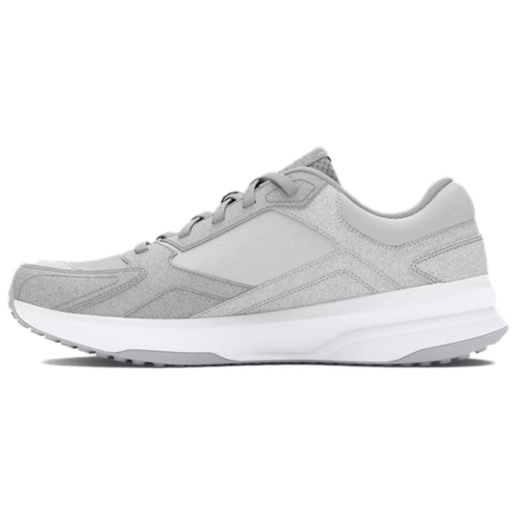 Under Armour Edge Slip Resistant Abrasion Resistant Low top Training Shoes Men’s Gray White