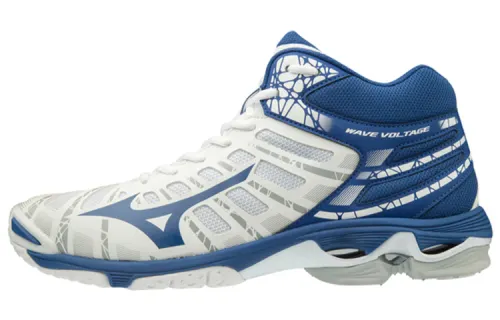 Mizuno Training Shoes Unisex Mid Top White/Blue