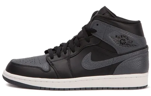 Jordan 1 Retro Mid Black Dark Grey