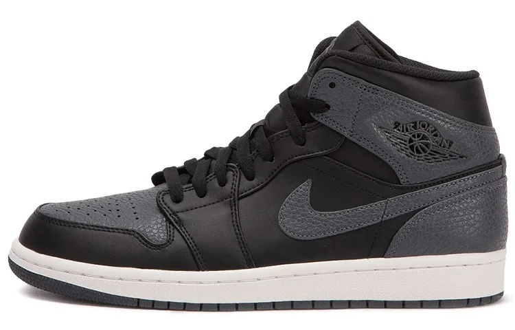 Jordan 1 Retro Mid Black Dark Grey