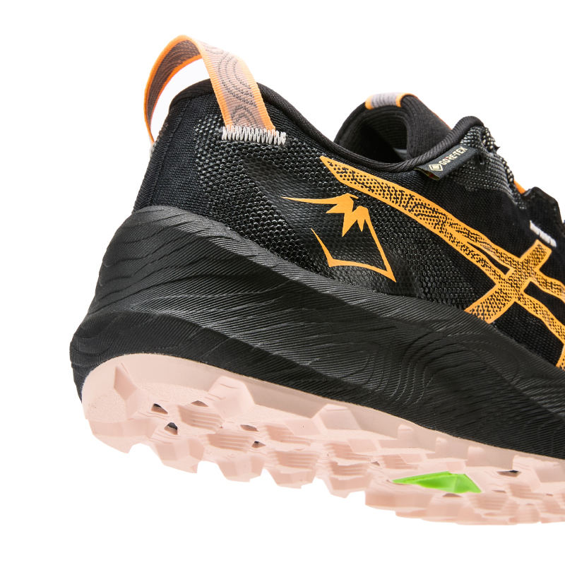 ASICS Gel Trabuco 12 Gtx Black Stadium Orange Women’s