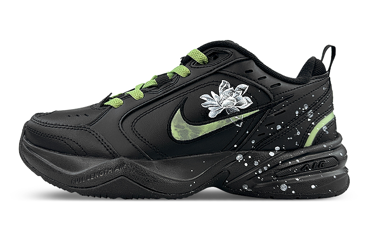 Nike Air Monarch 4 Leather, Textile Slip Resistant, Abrasion Resistant, Height Increasing