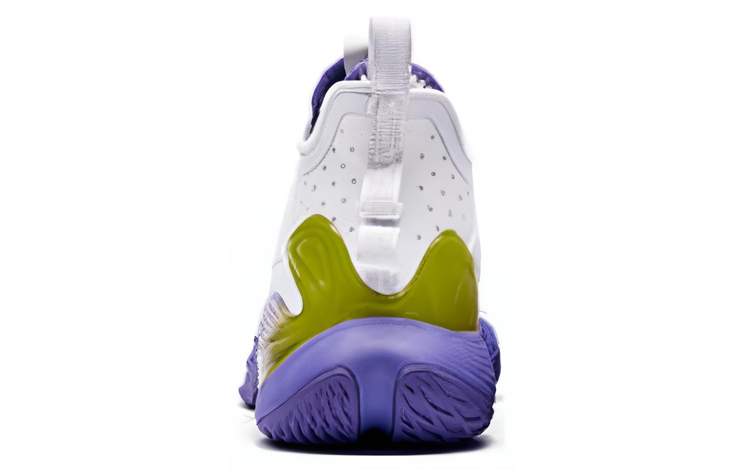XTEP Light Feather 3rd Low top Performance Basketball Shoes Men’s White Yellow