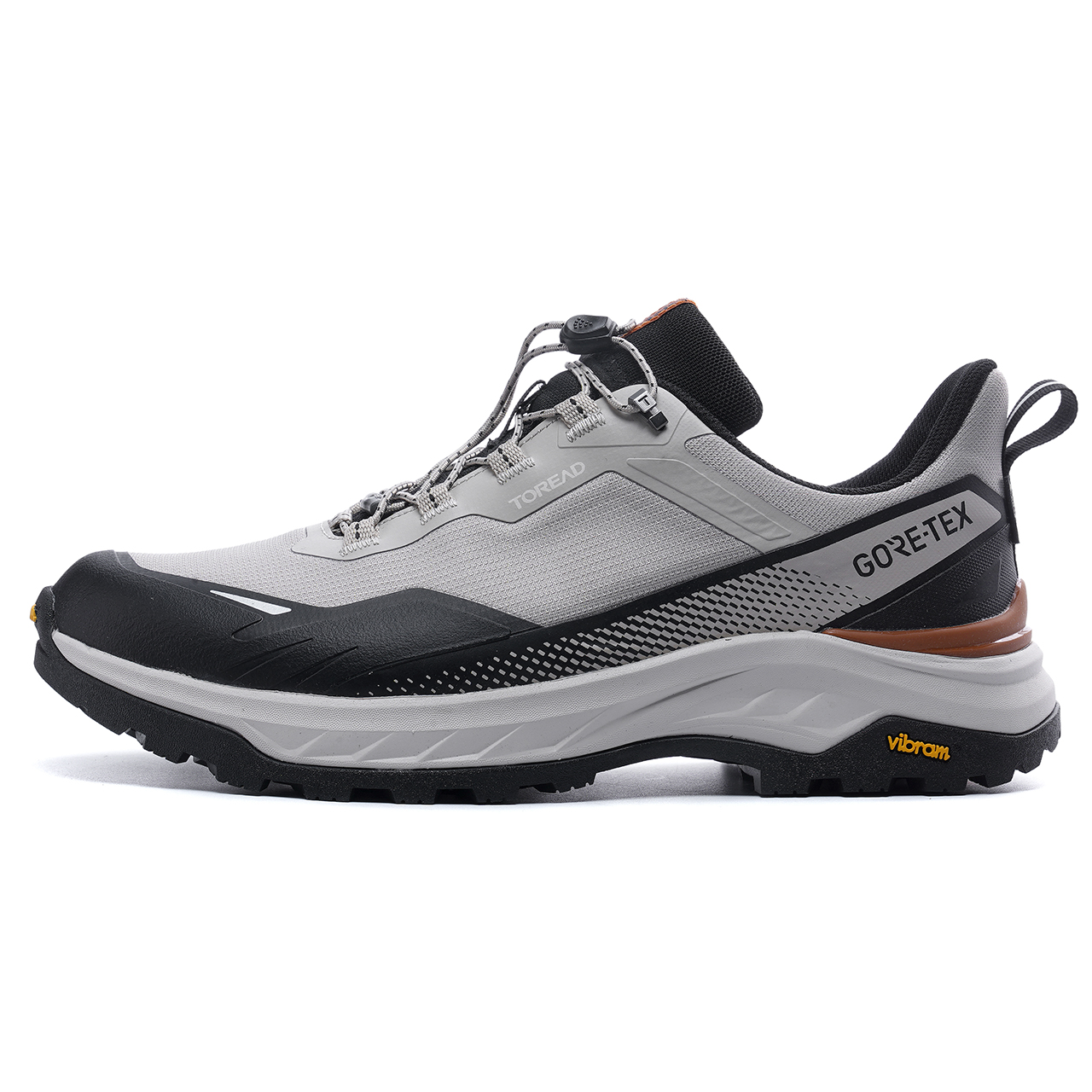 TOREAD Slip Resistant Abrasion Resistant Low top Hiking Shoes Men’s