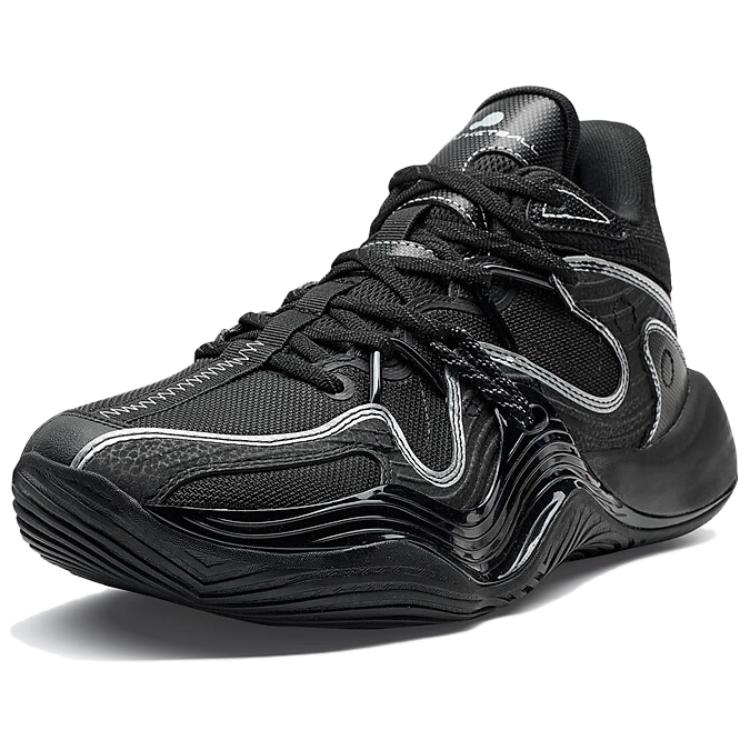 XTEP Coverage Lightweight Thermal Mid top Basketball Shoes Men’s Black