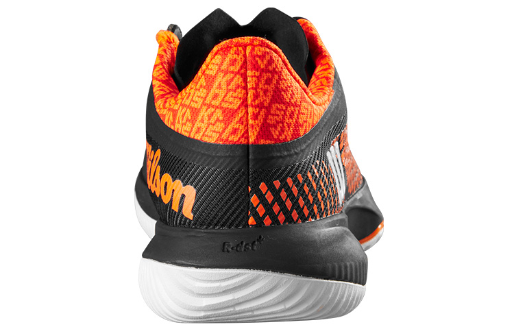 Wilson Kaos Swift Tennis Shoes Men’s Low Top Black/Orange