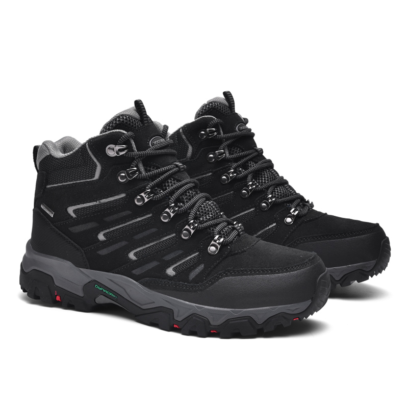 Rockmark Cushioning Slip Resistant Abrasion Resistant Waterproof Mid top Mountaineering Shoes Unisex