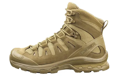 SALOMON QUEST 4D FORCES 2 Textile, Leather Abrasion Resistant High top Hiking Shoes
