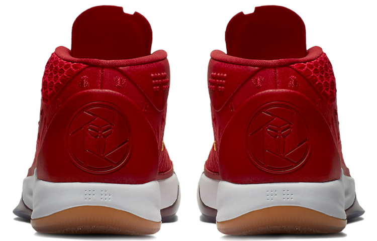 Мужские кроссовки Nike Kobe AD Mighty I.T. Isaiah Thomas PE EP PU (красные) — Красный — фото 5