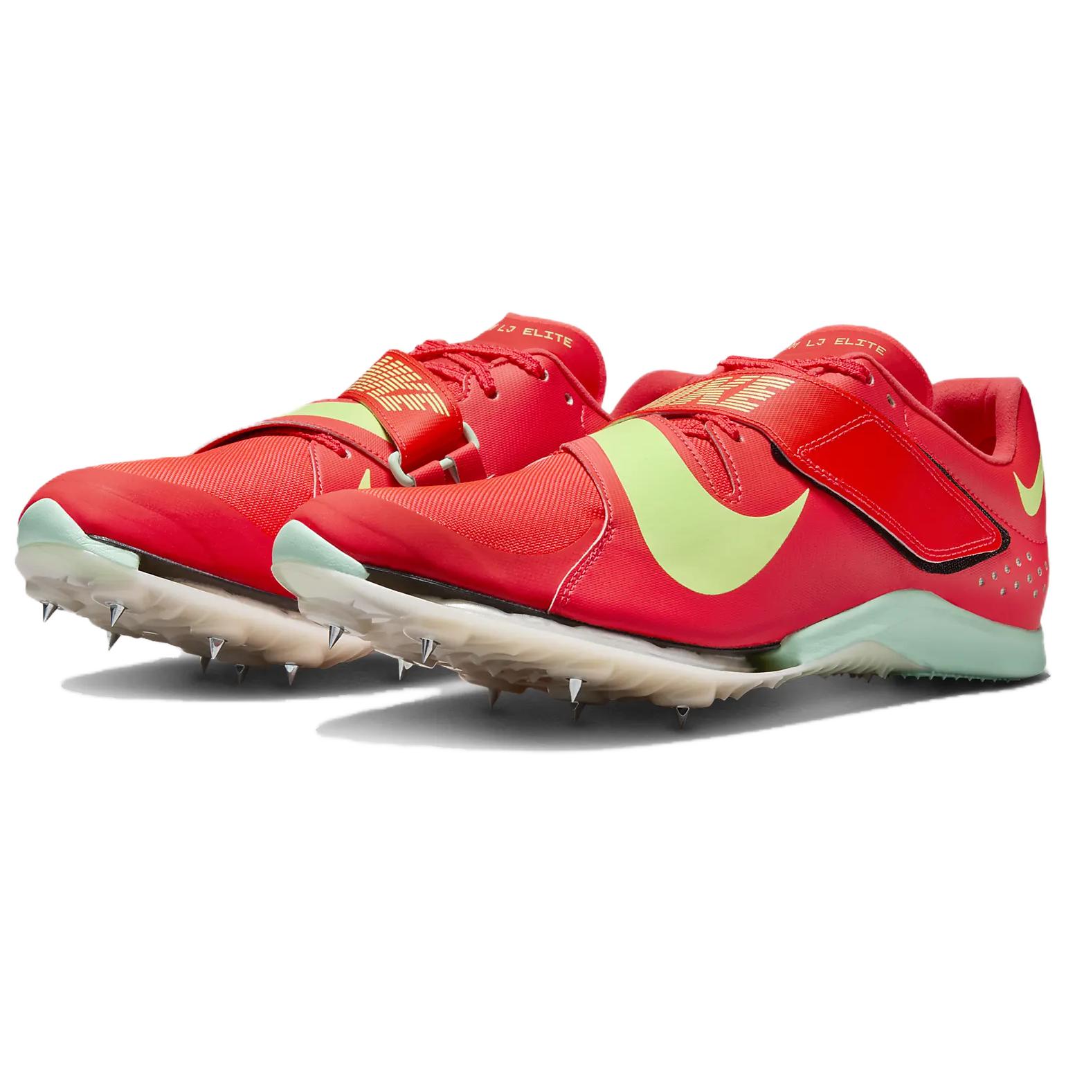 Nike Long Jump Elite Bright Crimson Lime Blast Mint Foam Washed Coral