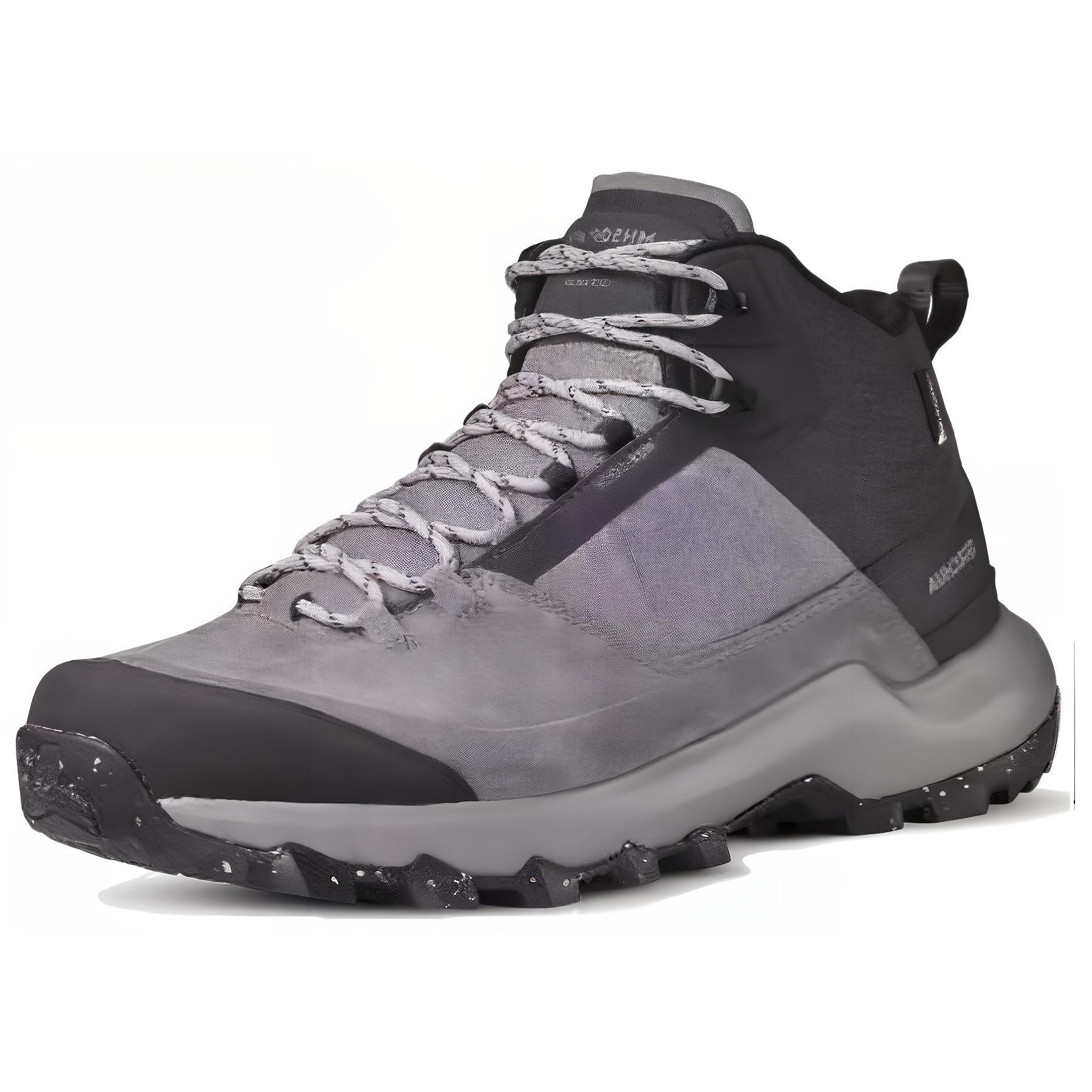 Decathlon DECATHLON MH500 Leather Comfortable, Simple and Versatile Hiking Mid-top Hiking Shoes Men's Gray