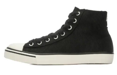 Li Ning Canvas Shoes Women's High Top Black/White