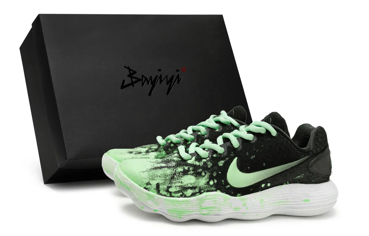 Nike Hyperdunk 2017 811 Manufacturing, Flame Devouring Shadow Blue, Special Shoe Box Abrasion Resistant