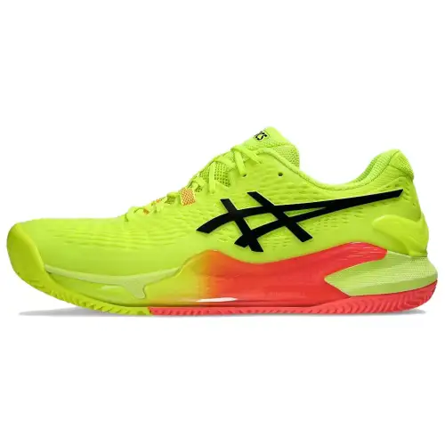 Asics Gel Resolution 9 Low top Tennis Shoes Men's Yellow