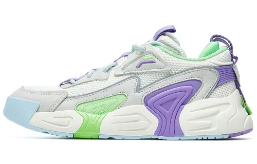 FILA Swarm Low Swirl Sneakers Purple/white/grey