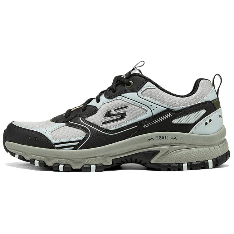 Мужские ботинки Skechers OUTDOOR MENS (черно-зеленые)