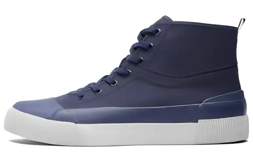 AIGLE Rubber Mid M Slip Resistant Abrasion Resistant Slip Resistant Abrasion Resistant High top Canvas Shoes Men's
