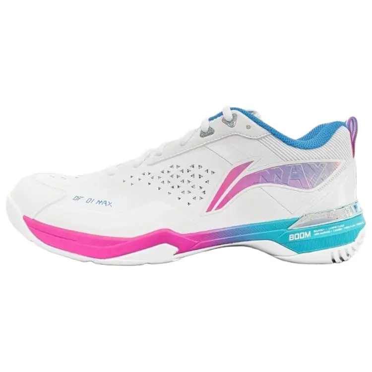 Li Ning Blade Max Synthetic Leather Cushioning Slip Resistant Abrasion Resistant Low top Badminton Shoes Unisex