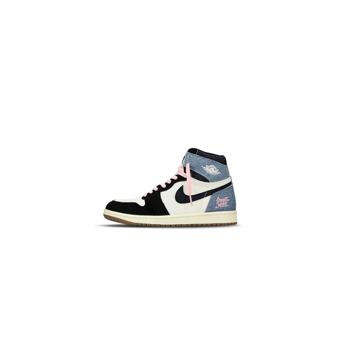Jordan Air Jordan 1 Denim Slip Resistant Abrasion Resistant Slip Resistant Abrasion Resistant High top