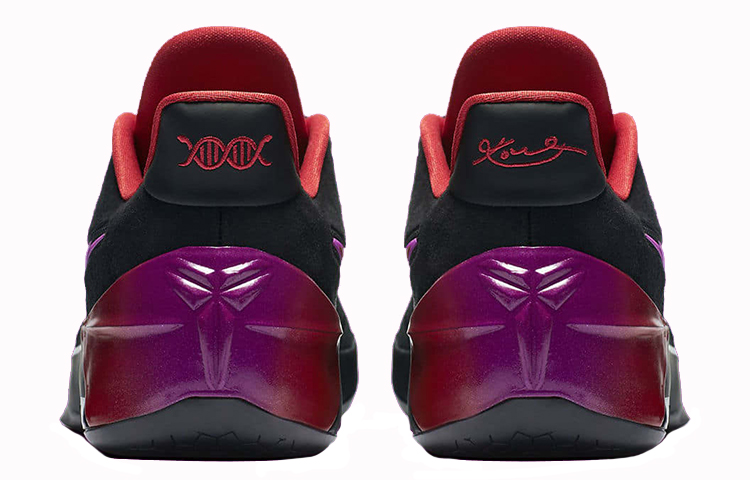 Мужские кроссовки Nike Kobe AD Flip The Switch OG (черно-красные) — фото 5