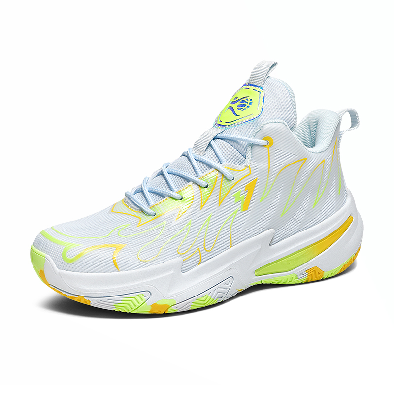BEAR UNION Fabric Cushioning Abrasion Resistant Breathable Low top Basketball Shoes Unisex