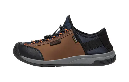 Keen Hoodmoc Hs Slip Resistant, Abrasion Resistant, Waterproof Low top Outdoor Shoes Unisex Brown/Black
