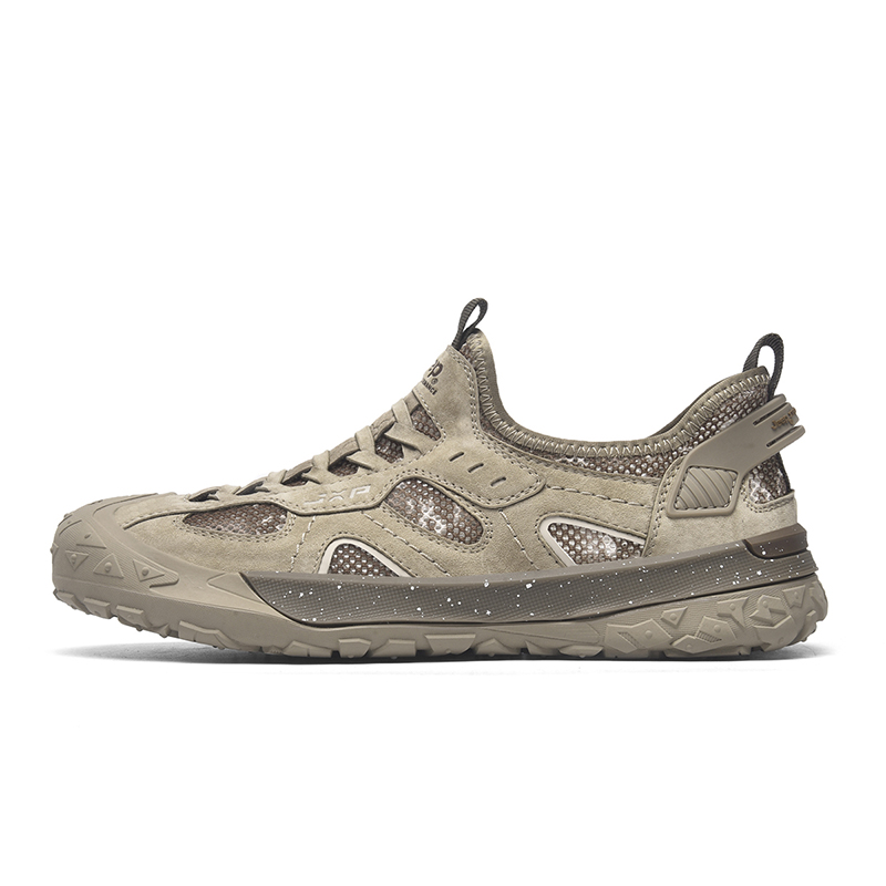 Jeep Fabric Low top Outdoor Hiking Shoes Men’s Khaki