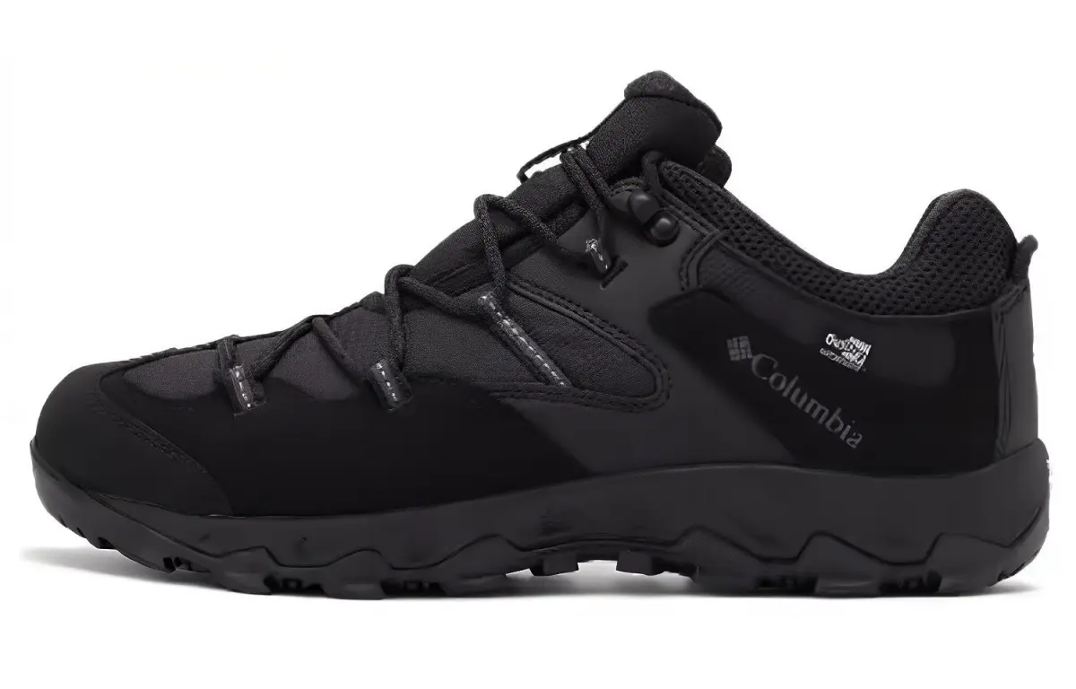 Columbia Cushioning, Wear-Resistant Low-top Mountaineering Shoes Men's Black