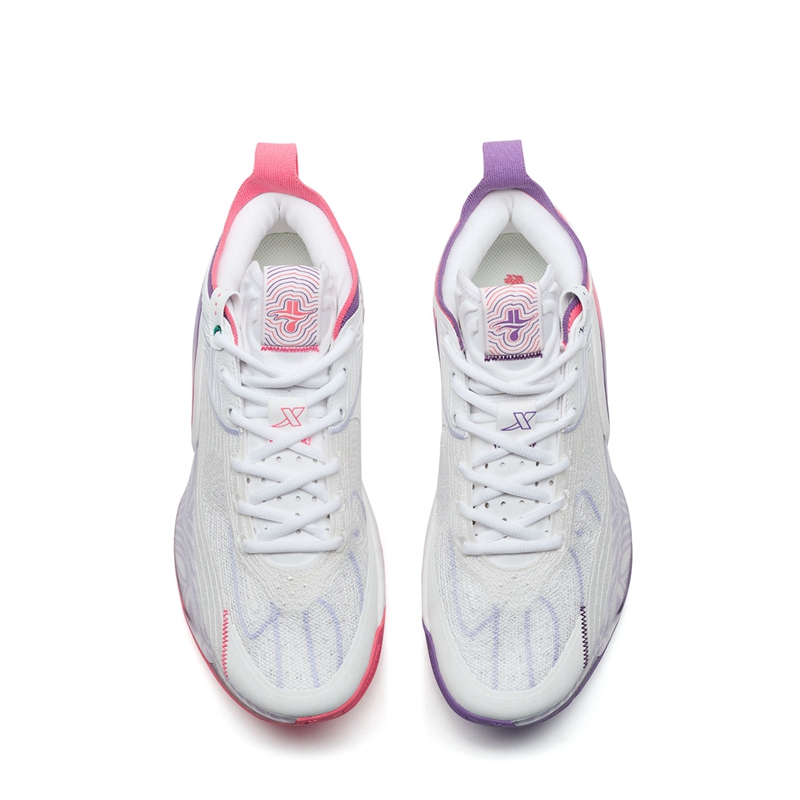 XTEP Jeremy Lin 6 Game Ready Cushioning Coverage Grip Slip Resistant Cushioning Coverage Grip Slip Resistant Low top