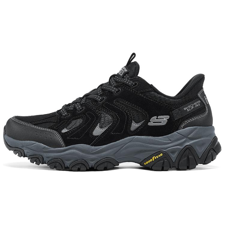 Skechers OUTDOOR Low top Mountaineering Shoes Men’s Charcoal Gray