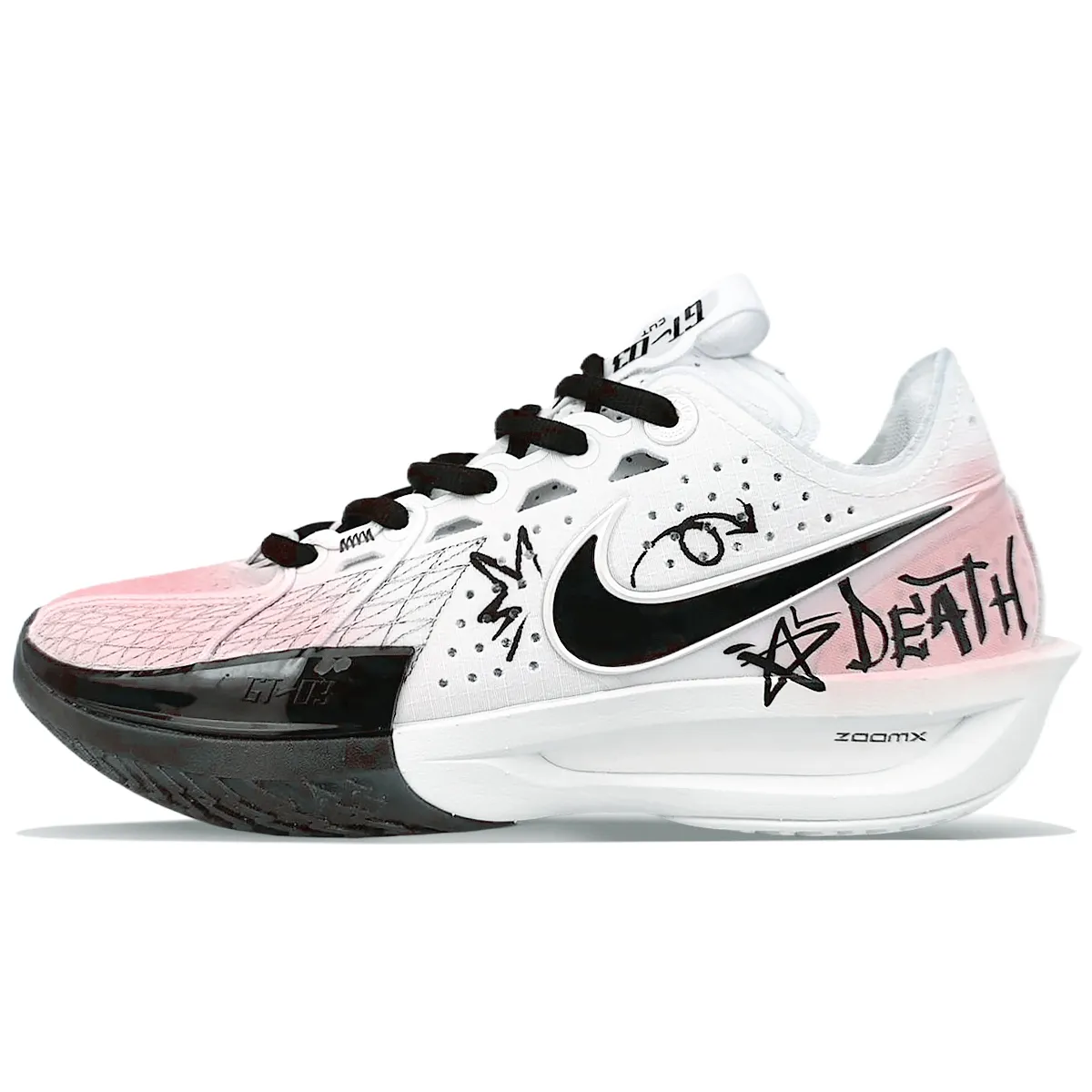 Nike G.T. Cut 3 Slip Resistant Slip Resistant Low top Basketball Shoes Unisex White