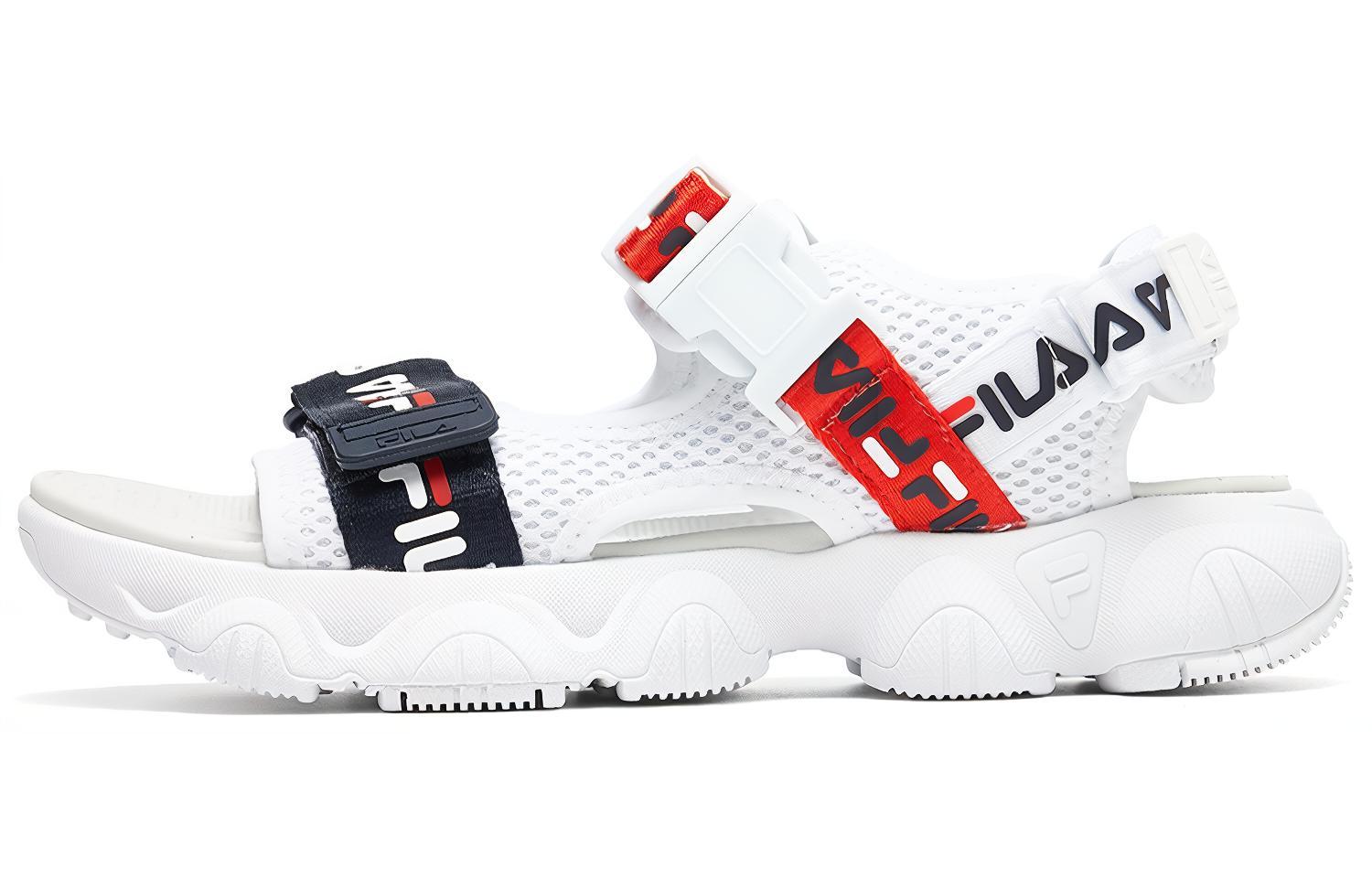 FILA Jagger Sports Sandals White/black/red Women's
