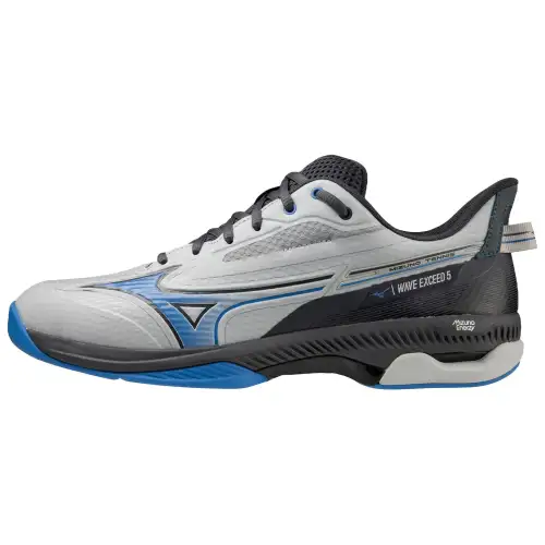 Mizuno Wave Exceed 5 Textile, Artificial Leather Comfortable Cushioning Slip Resistant Abrasion Resistant