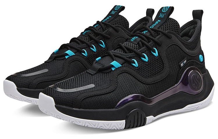 361° Ag Volley Mesh, Synthetic Leather Cushioning Slip Resistant Abrasion Resistant Low top Basketball Shoes Men’s