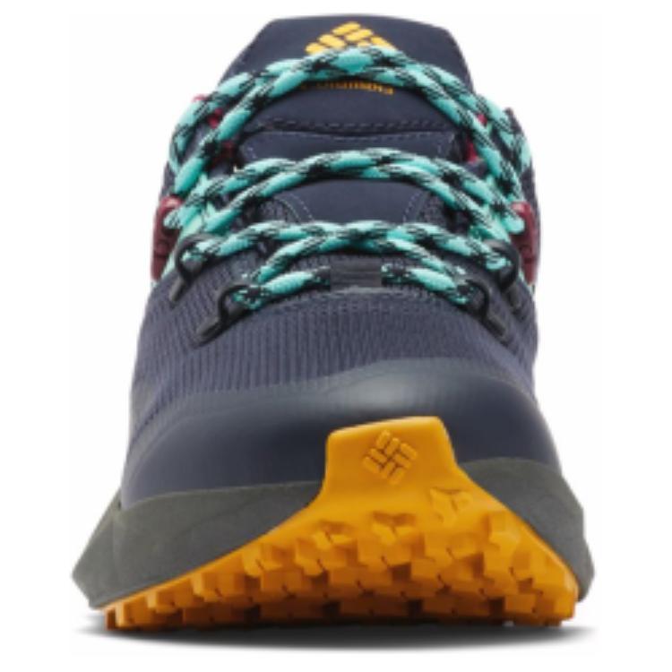 Columbia FACET 60 LOW OUTDRY Comfortable And Breathable Cushioning Waterproof Low top Hiking Shoes Women’s Dark Blue
