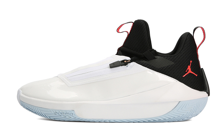 Мужские кроссовки Jordan Jumpman Hustle PF (черно-белые)
