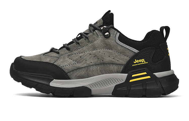 Jeep Cushioning Abrasion Resistant Coverage Lightweight Thermal Height Increasing Rebound Low top Hiking Shoes Men’s