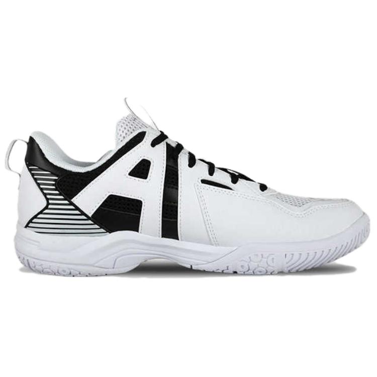 VICTOR Cushioning Slip Resistant Rebound Low top Badminton Shoes Unisex Black White