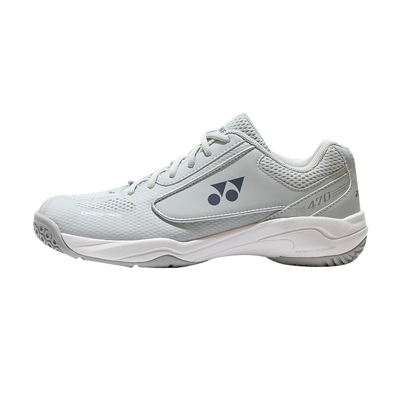 YONEX Power Cushion Cushioning Slip Resistant Breathable Low top Badminton Shoes Unisex Blue Gray