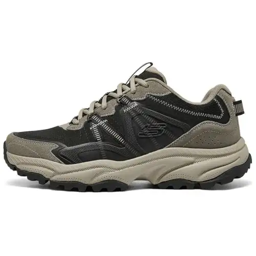 Skechers VIGOR At Abrasion Resistant Rebound Low top Hiking Shoes Men's Black