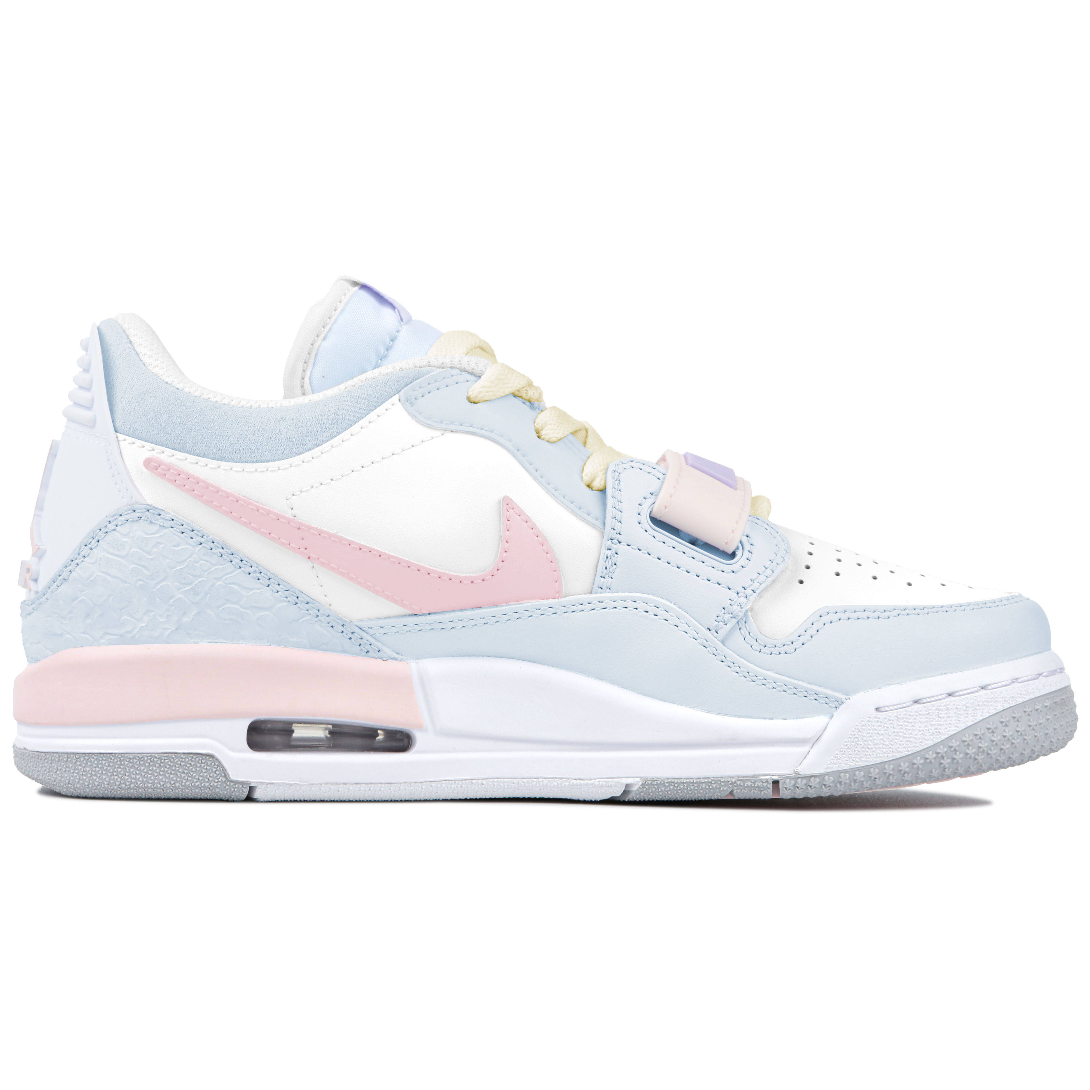 Jordan Legacy 312 Abrasion Resistant Abrasion Resistant Low top Vintage Basketball Shoes Unisex Cerulean