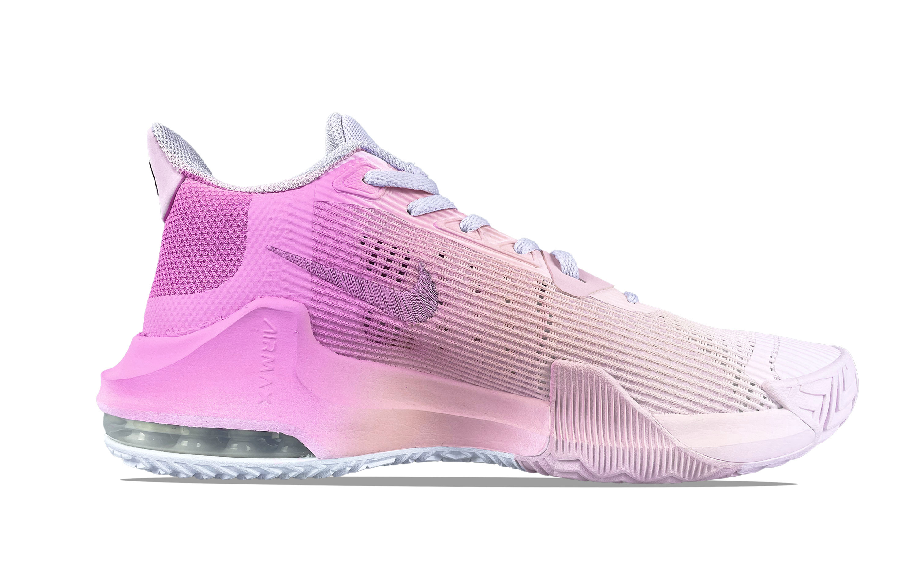 Nike Air Max Impact 3 Cushioning, Wear Resistant Low top Basketball Shoes Unisex Pink