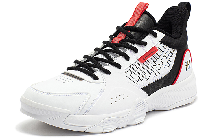 361° Game Ready Mesh, Synthetic Leather Cushioning Slip Resistant Abrasion Resistant Low top Basketball Shoes Men’s