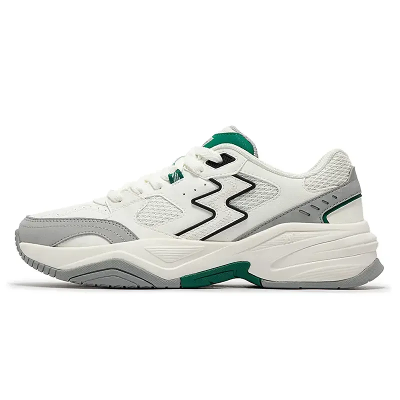 361° Sail Collection Abrasion Resistant Slip Resistant Low top Chunky Sneakers Men's White Gray