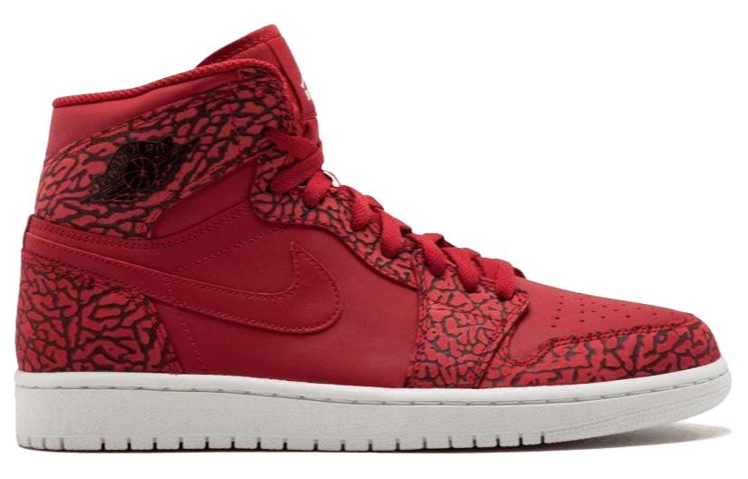 Jordan 1 Retro Red Elephant Print