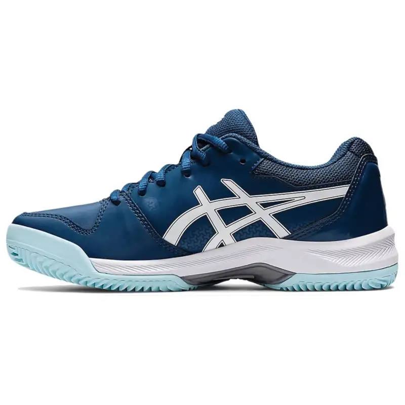 ASICS Gel Dedicate 7 Clay Comfortable Abrasion Resistant Low top Tennis Shoes Women's Indigo